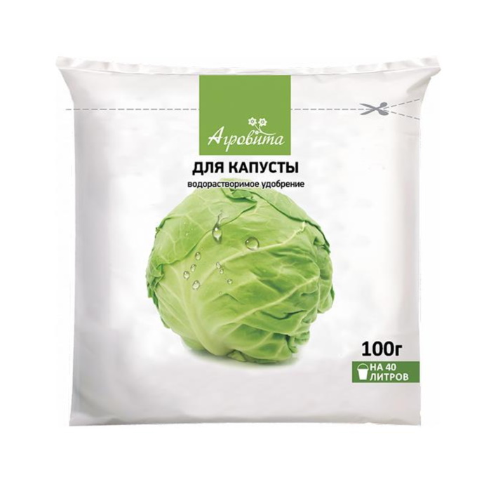 

Удобрение Агровита для капусты, 100г