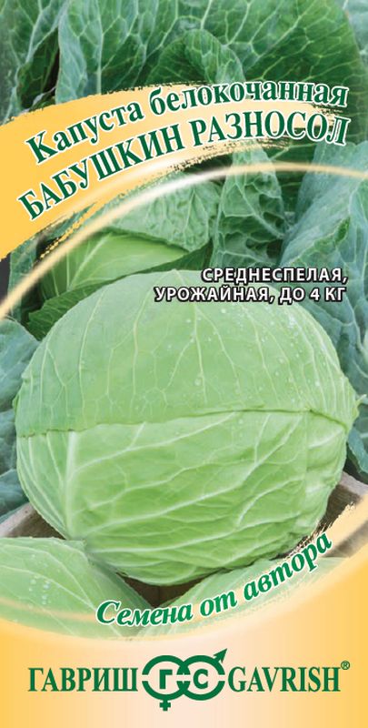 

капуста б/к бабушкин разносол для квашения семена, капуста б/к бабушкин разносол для квашения семена купить