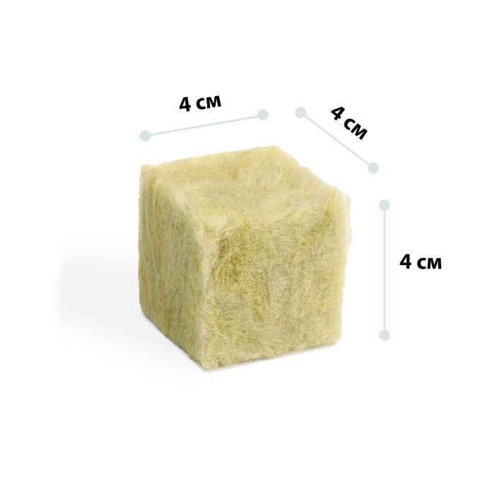 

Субстрат Эковер минеральная вата в кубике, 4  4  4 см, 10шт